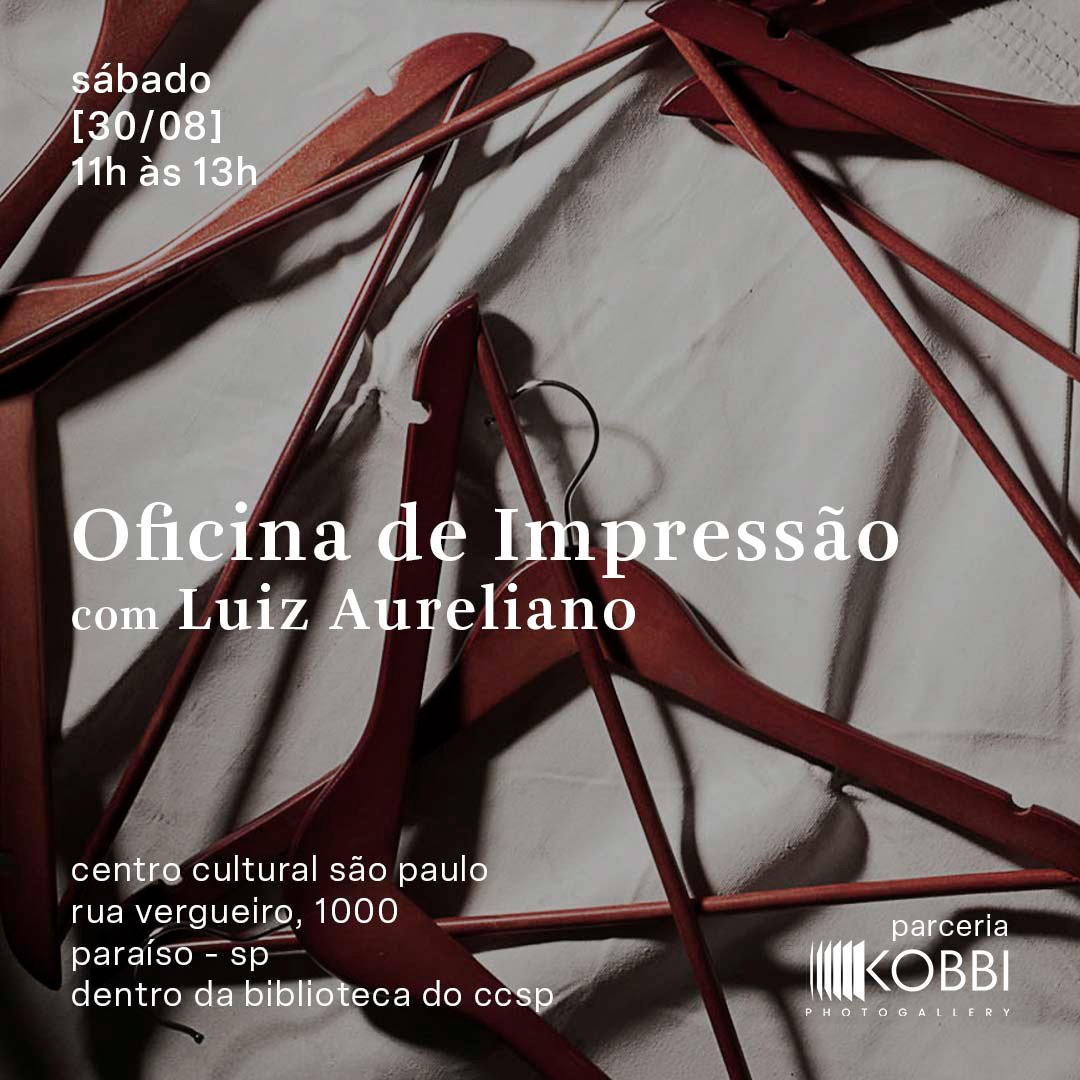 Oficina de Impressão com Luiz Aureliano