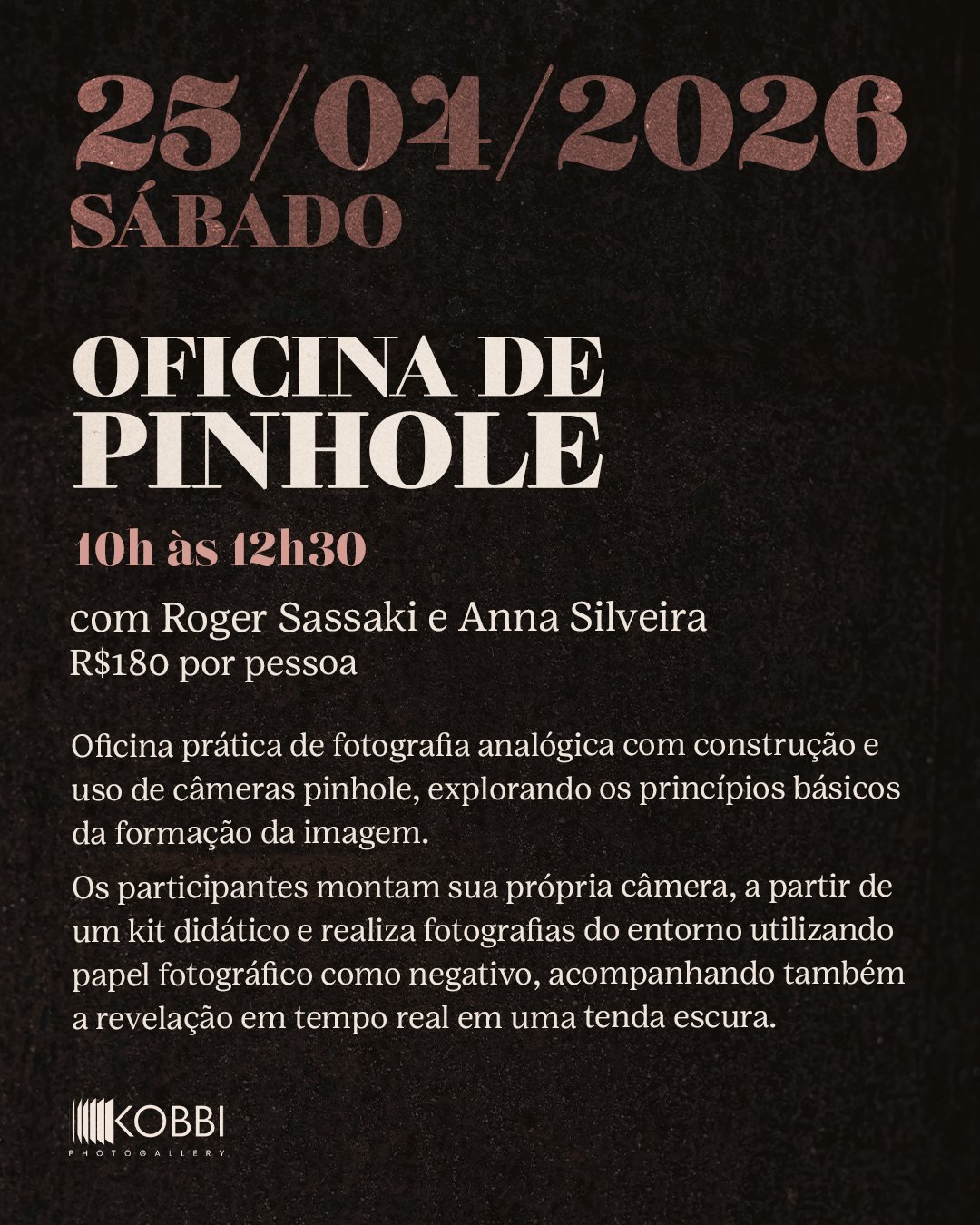 Oficina de pinhole